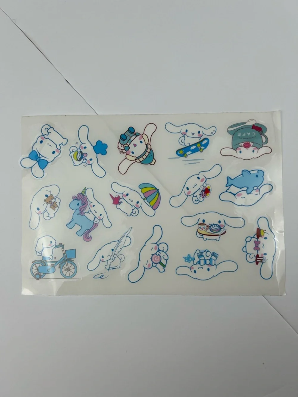 Sanrio Cinnamoroll Birthday Party Supplies Set 67pc Decorations Blue Background